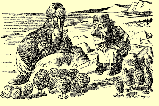 Graphic - the Walrus and the Carpenter by Sir John Teniel